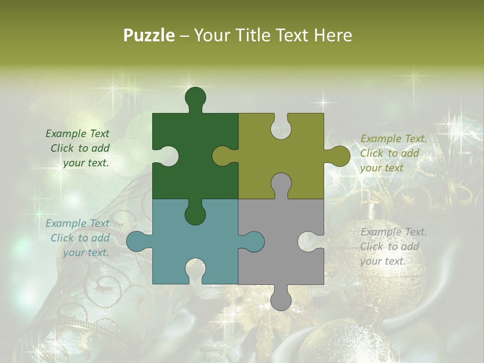 Christmas Balls PowerPoint Template