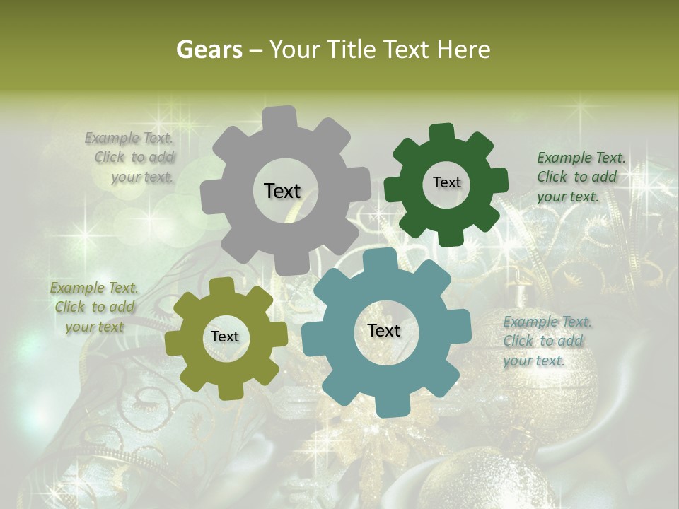 Christmas Balls PowerPoint Template