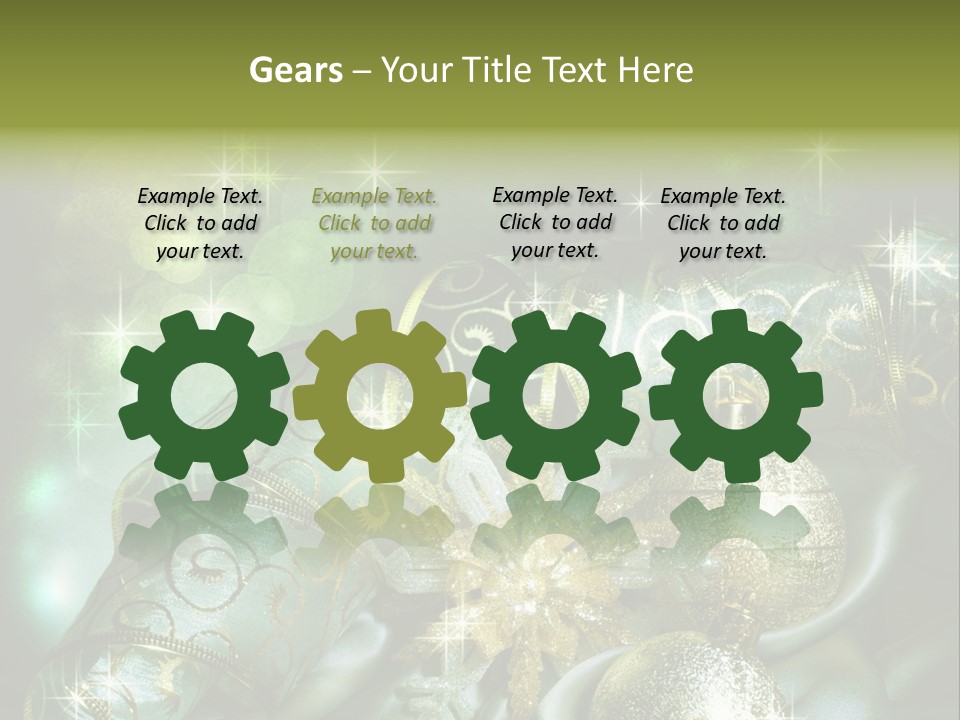 Christmas Balls PowerPoint Template