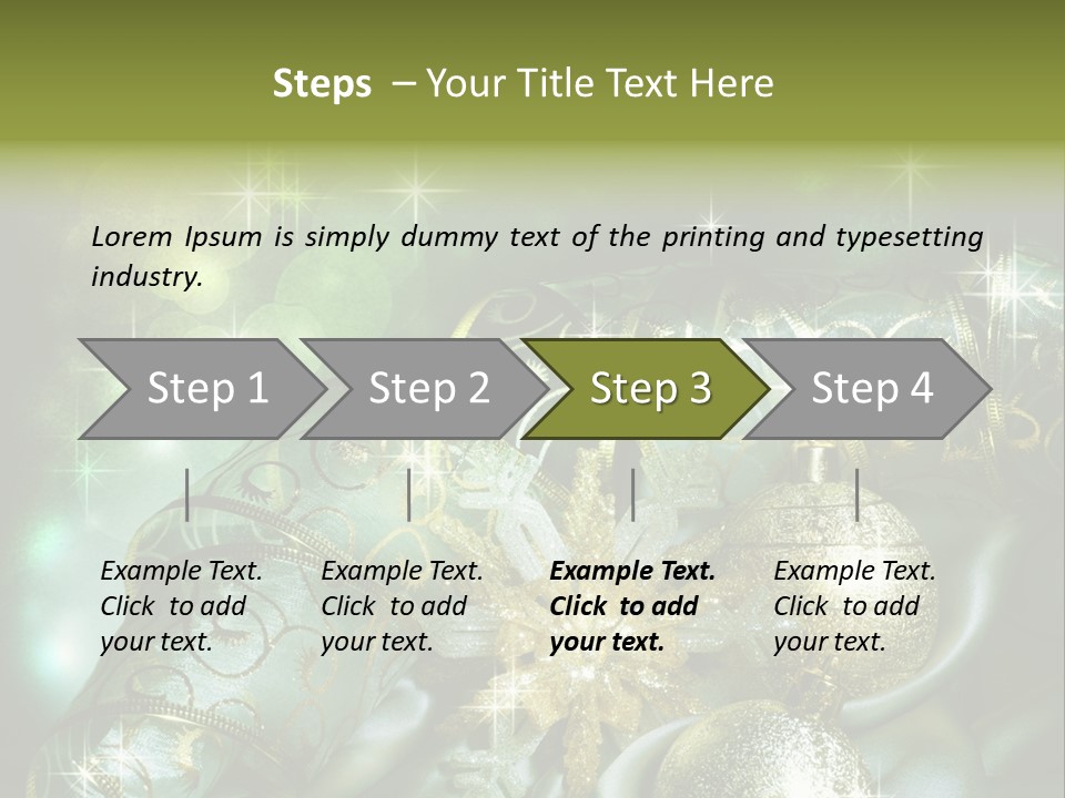 Christmas Balls PowerPoint Template