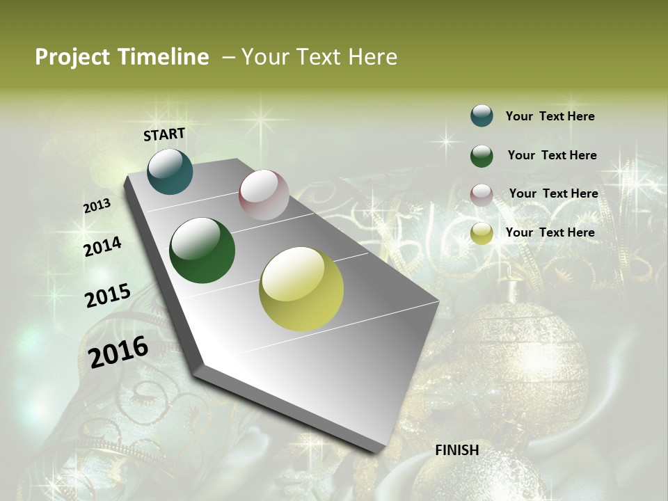 Christmas Balls PowerPoint Template