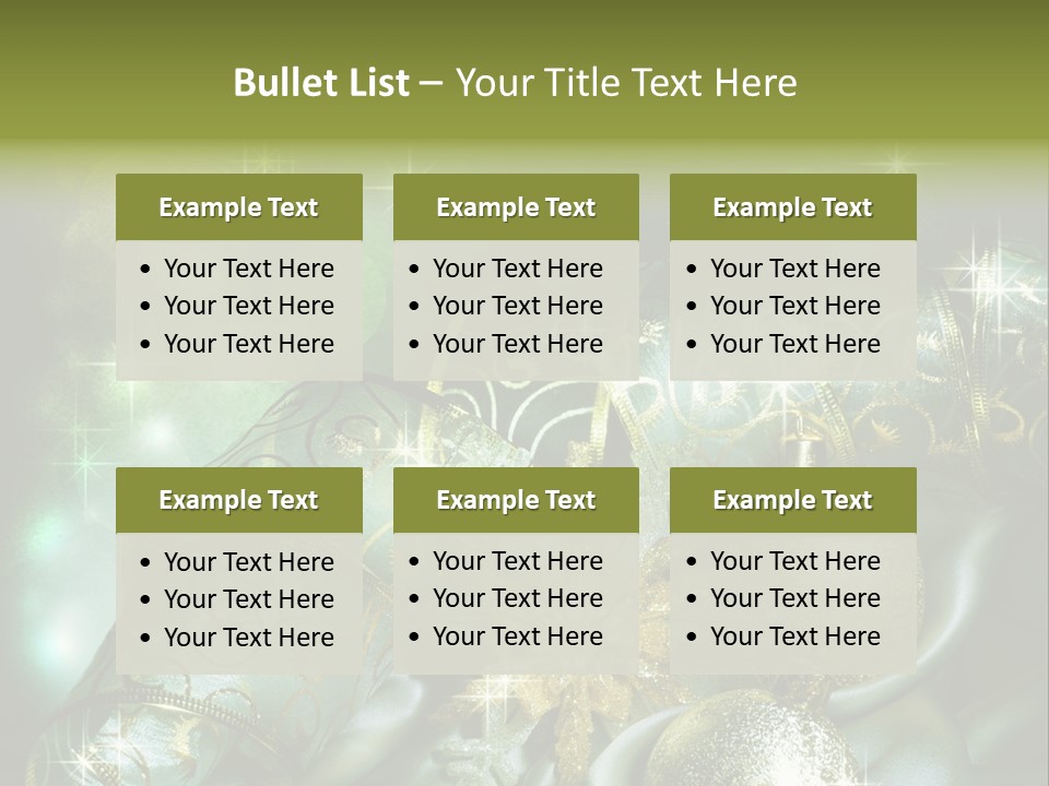 Christmas Balls PowerPoint Template