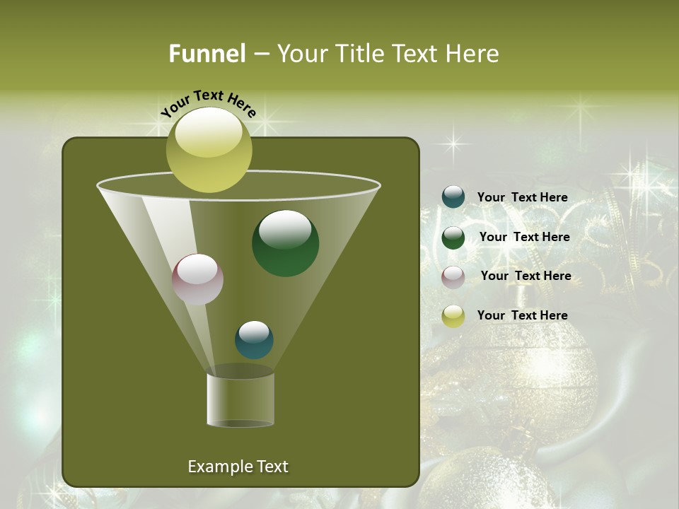 Christmas Balls PowerPoint Template