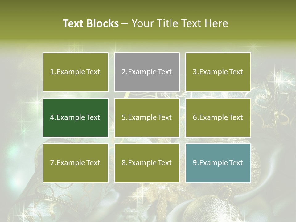 Christmas Balls PowerPoint Template