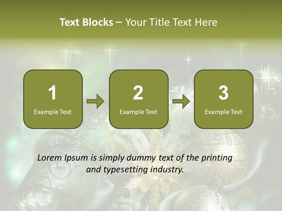 Christmas Balls PowerPoint Template