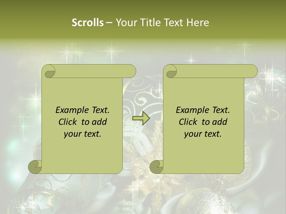 Christmas Balls PowerPoint Template