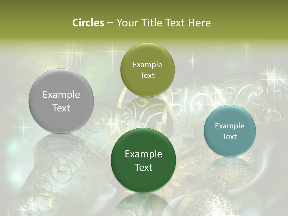 Christmas Balls PowerPoint Template