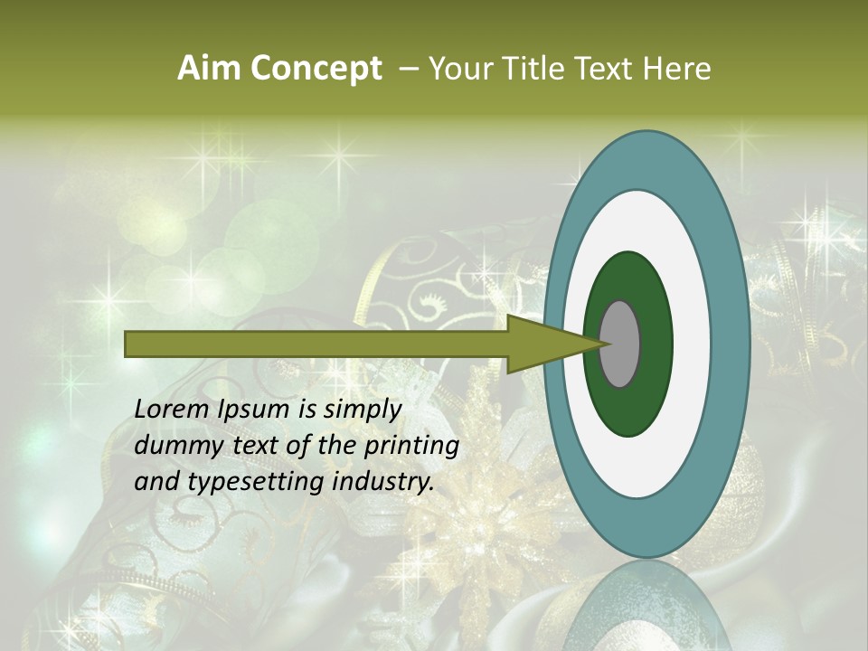 Christmas Balls PowerPoint Template