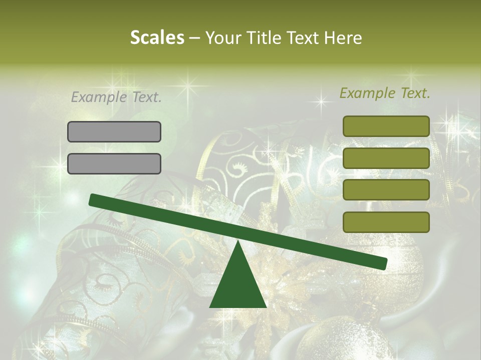 Christmas Balls PowerPoint Template