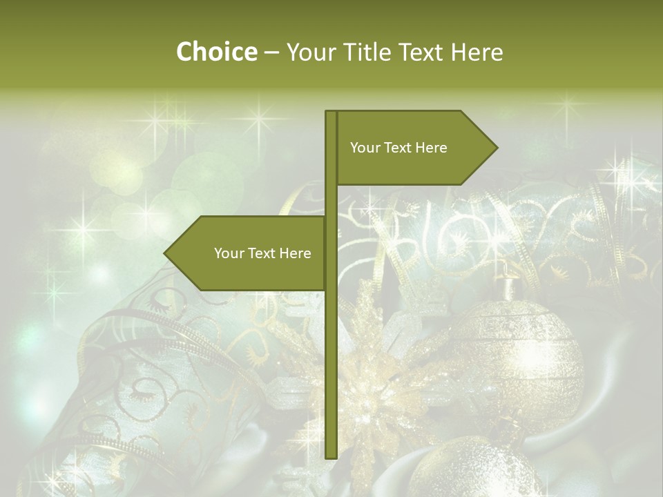 Christmas Balls PowerPoint Template