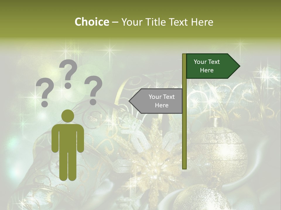 Christmas Balls PowerPoint Template