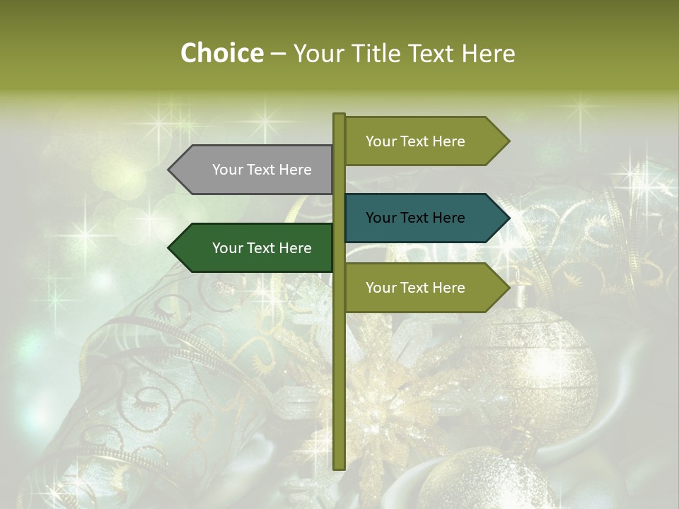 Christmas Balls PowerPoint Template