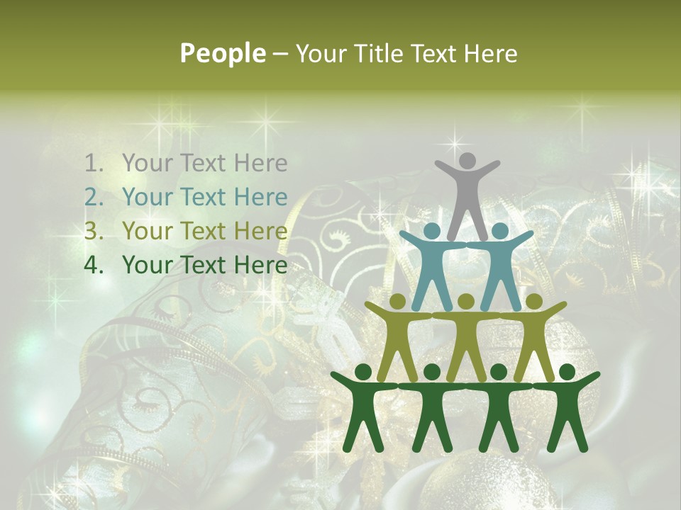 Christmas Balls PowerPoint Template