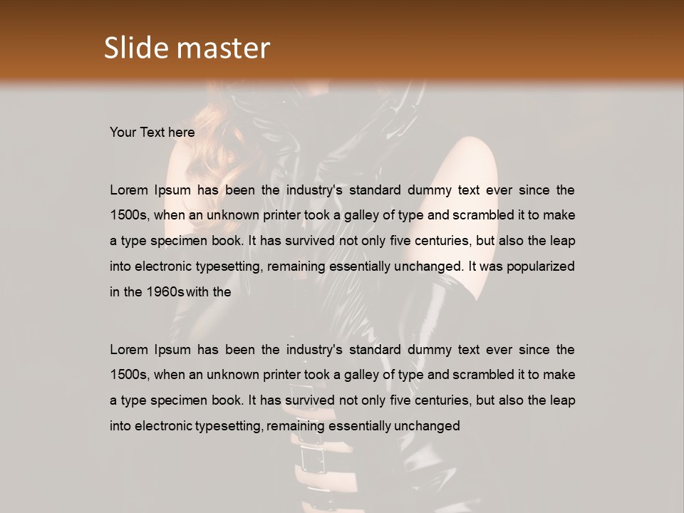 Caberet Stage PowerPoint Template