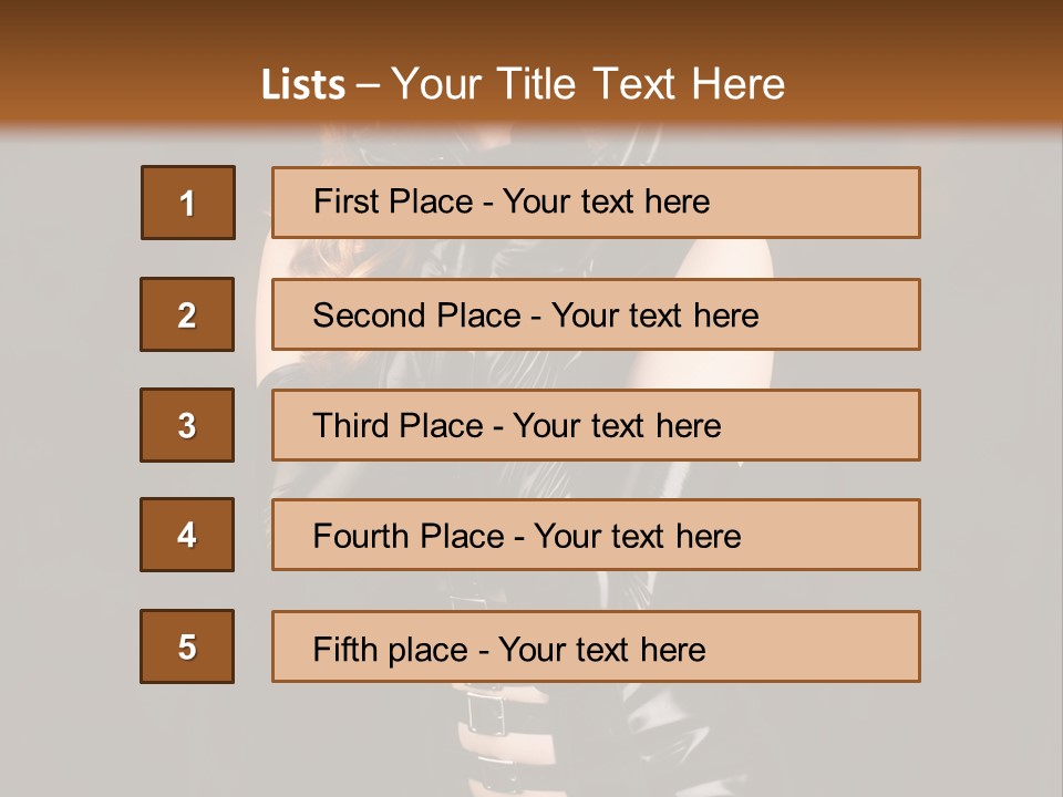 Caberet Stage PowerPoint Template