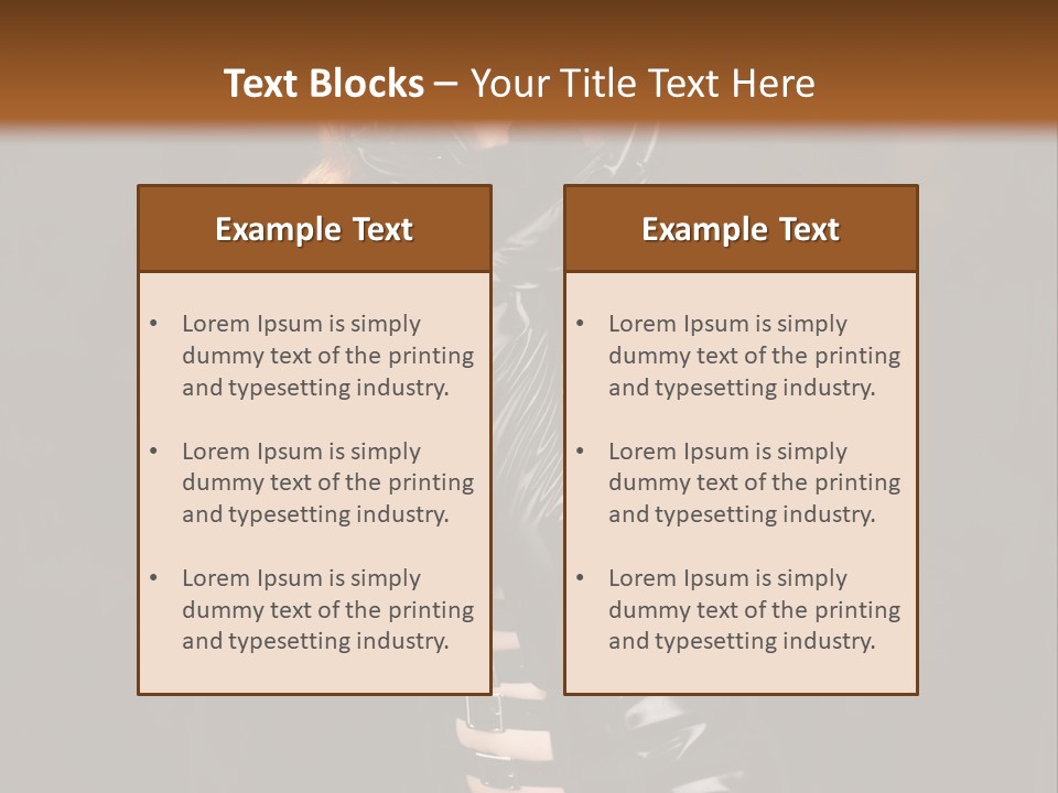 Caberet Stage PowerPoint Template