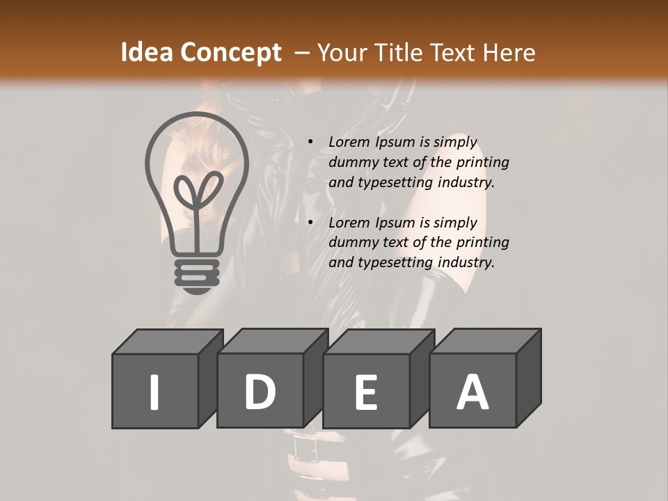 Caberet Stage PowerPoint Template