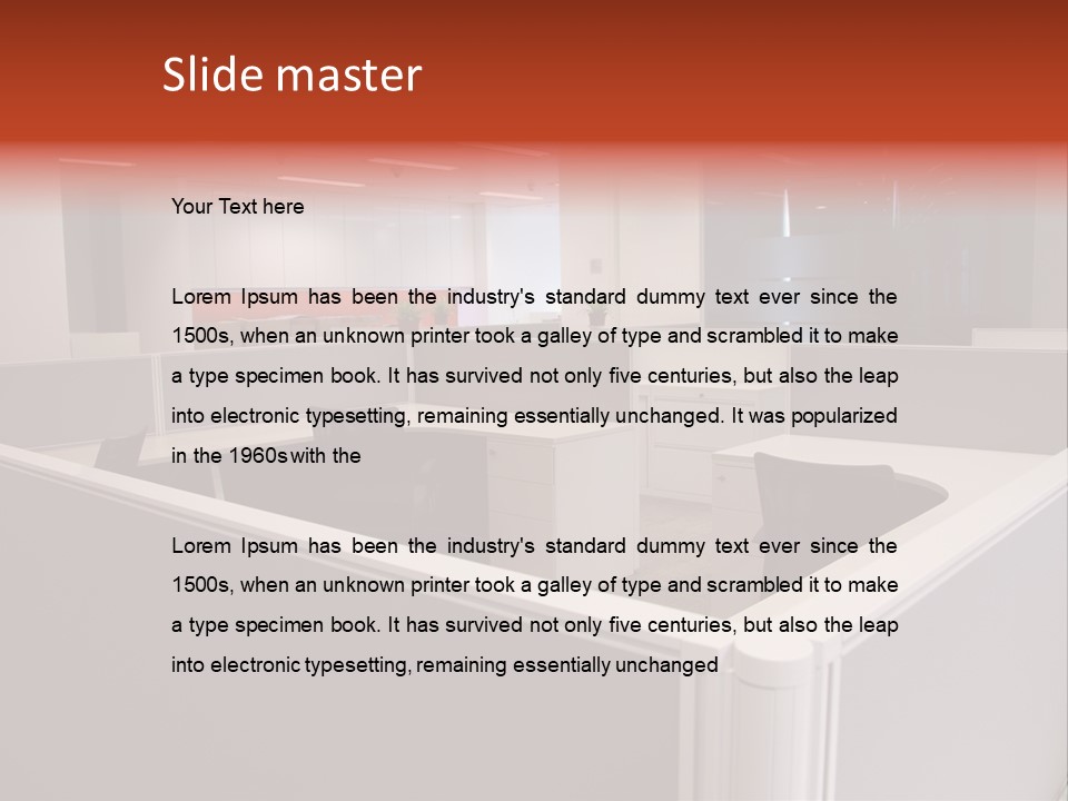 Office Settings PowerPoint Template