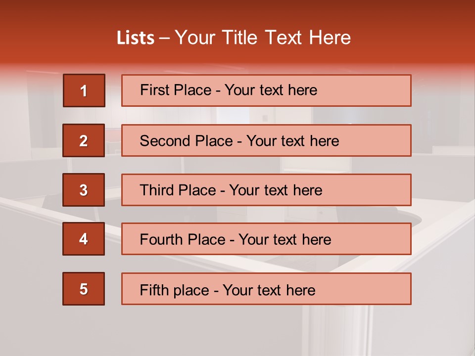 Office Settings PowerPoint Template