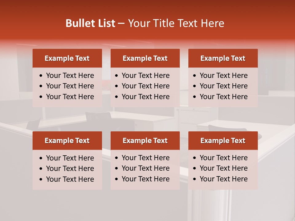 Office Settings PowerPoint Template