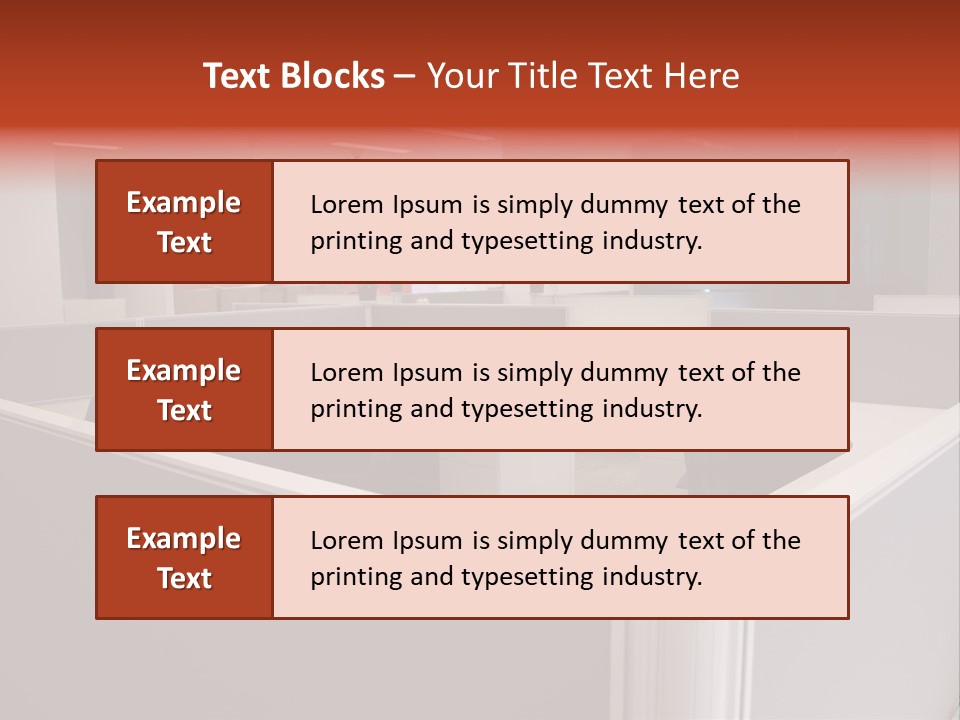 Office Settings PowerPoint Template