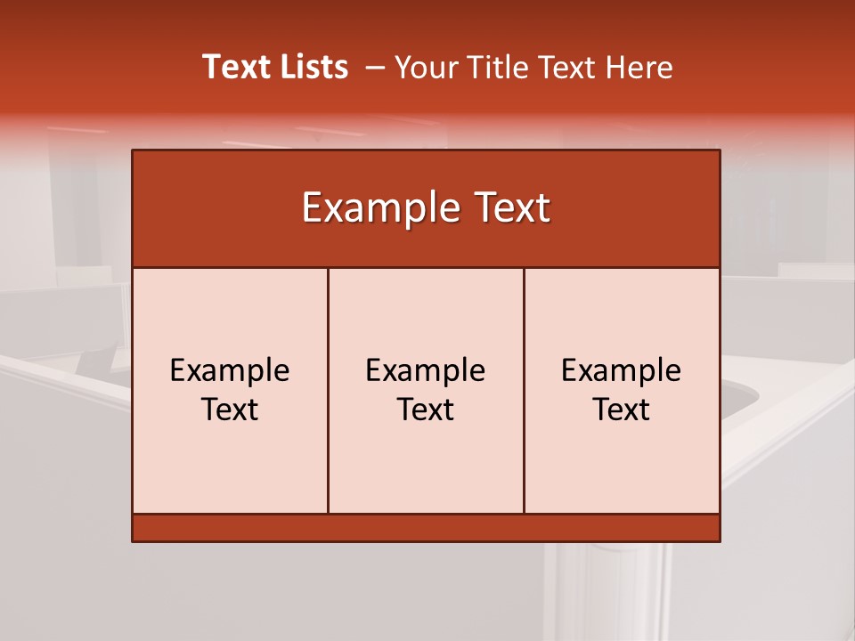 Office Settings PowerPoint Template