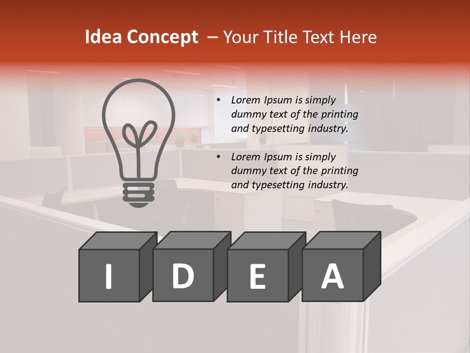 Office Settings PowerPoint Template