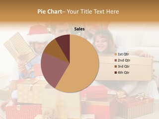 Christmas Gifts Family PowerPoint Template