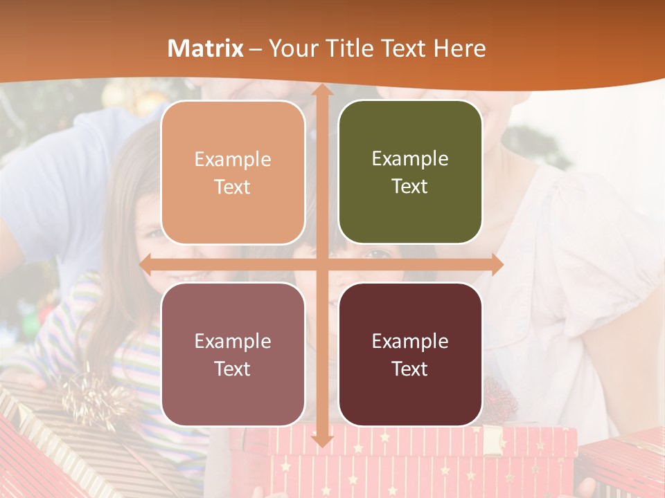 Fun Family Christmas PowerPoint Template