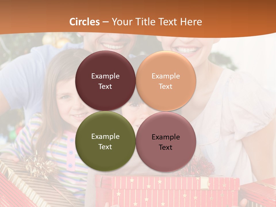 Fun Family Christmas PowerPoint Template