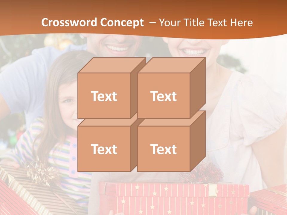 Fun Family Christmas PowerPoint Template