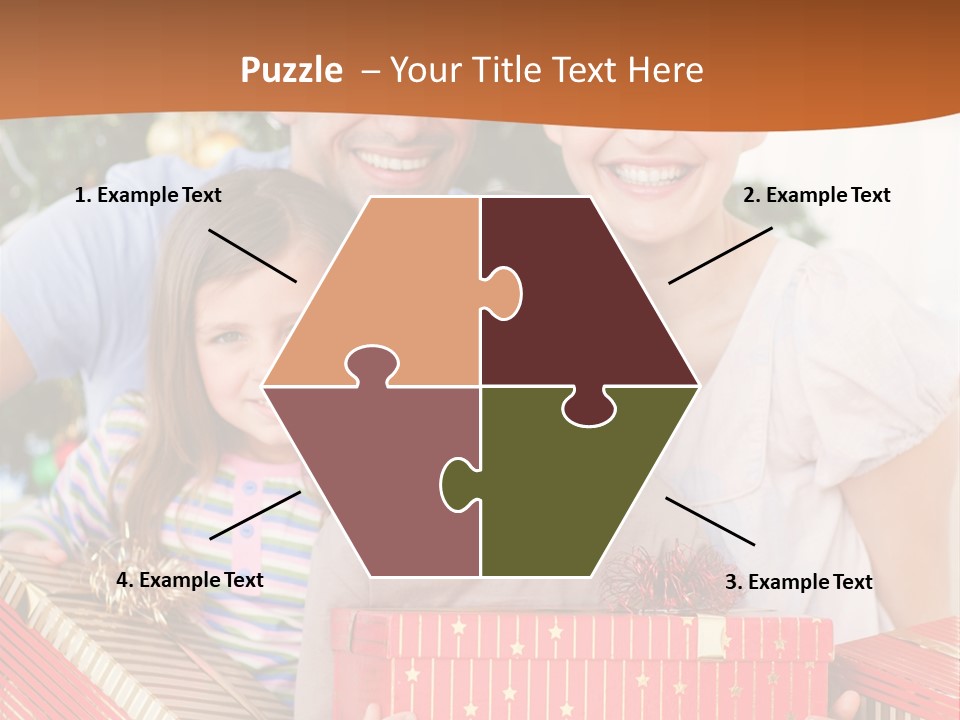 Fun Family Christmas PowerPoint Template