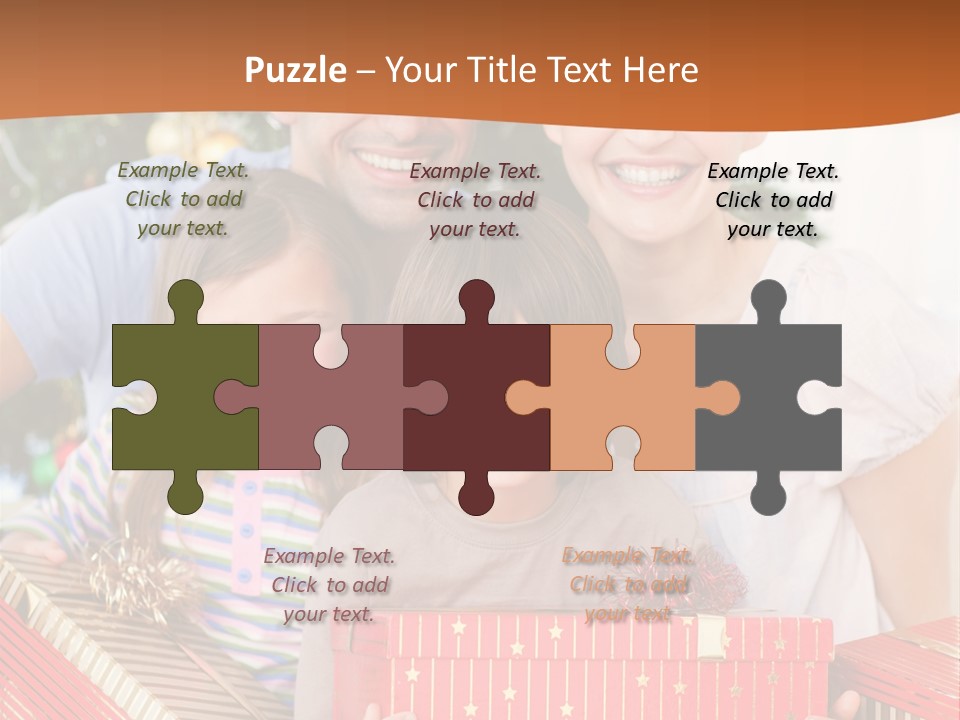 Fun Family Christmas PowerPoint Template