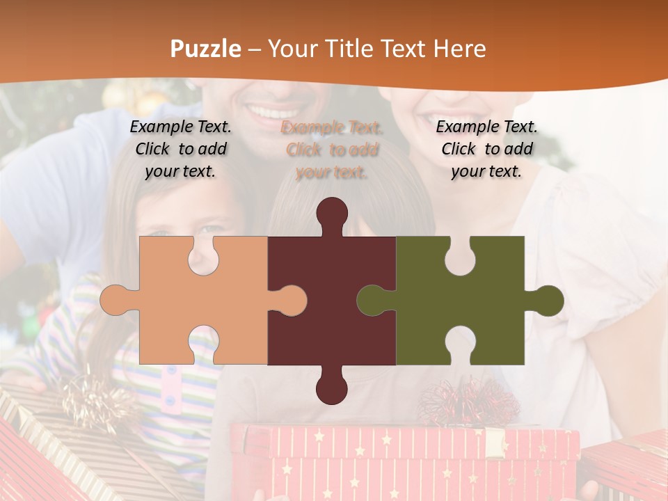 Fun Family Christmas PowerPoint Template