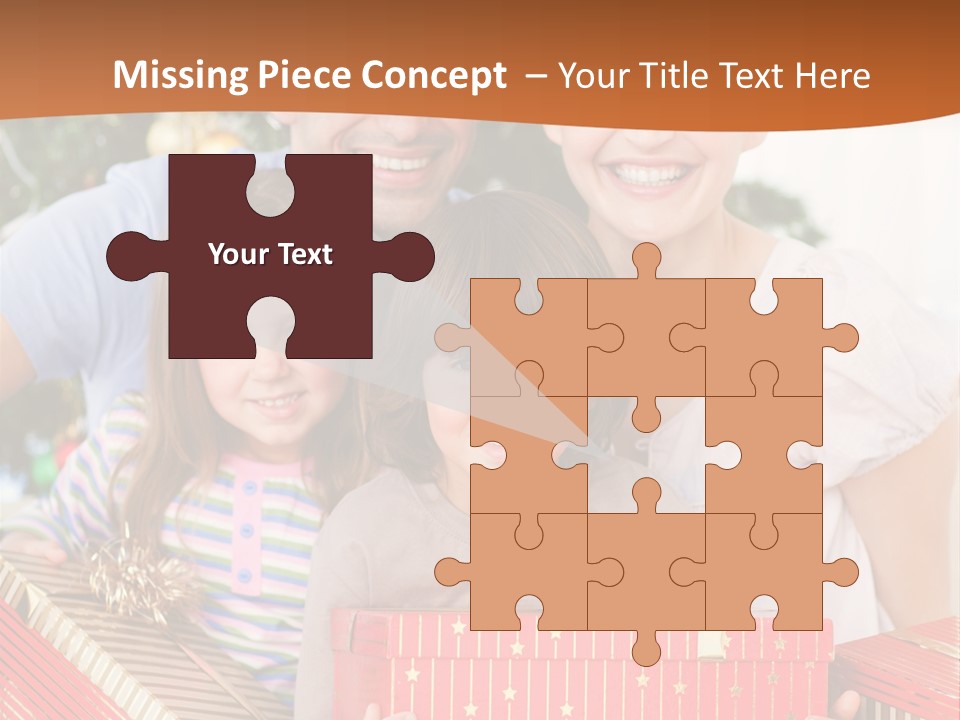 Fun Family Christmas PowerPoint Template