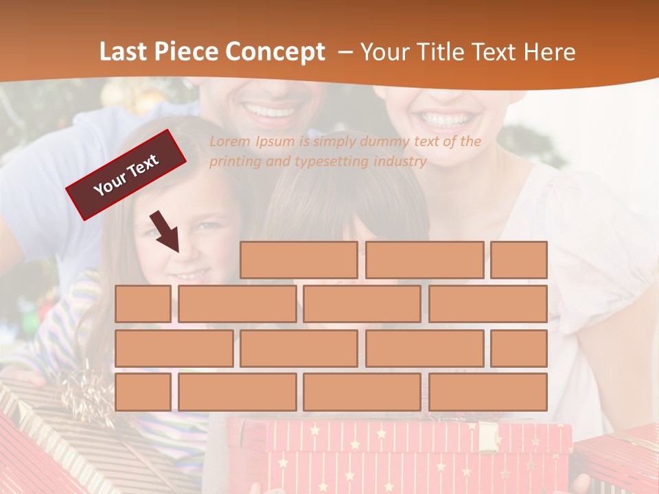 Fun Family Christmas PowerPoint Template