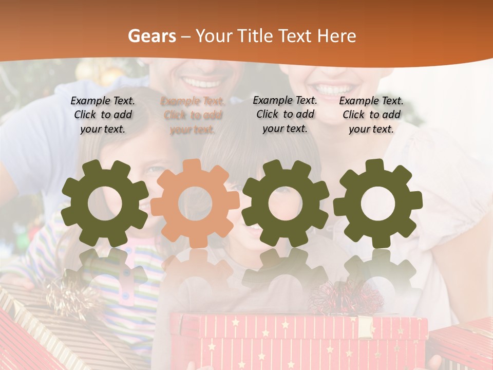 Fun Family Christmas PowerPoint Template