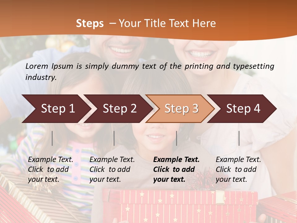 Fun Family Christmas PowerPoint Template