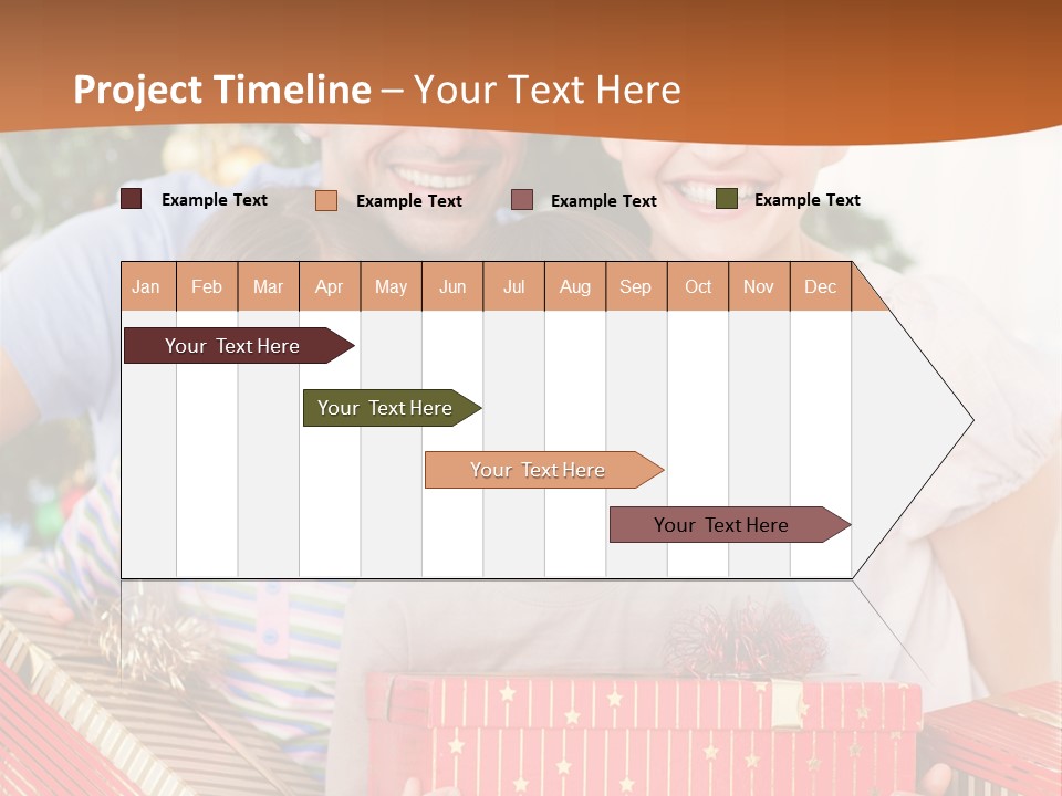 Fun Family Christmas PowerPoint Template