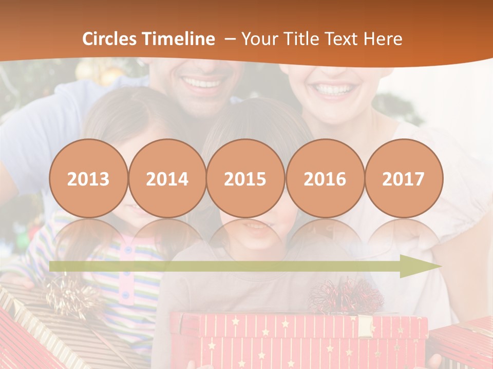 Fun Family Christmas PowerPoint Template