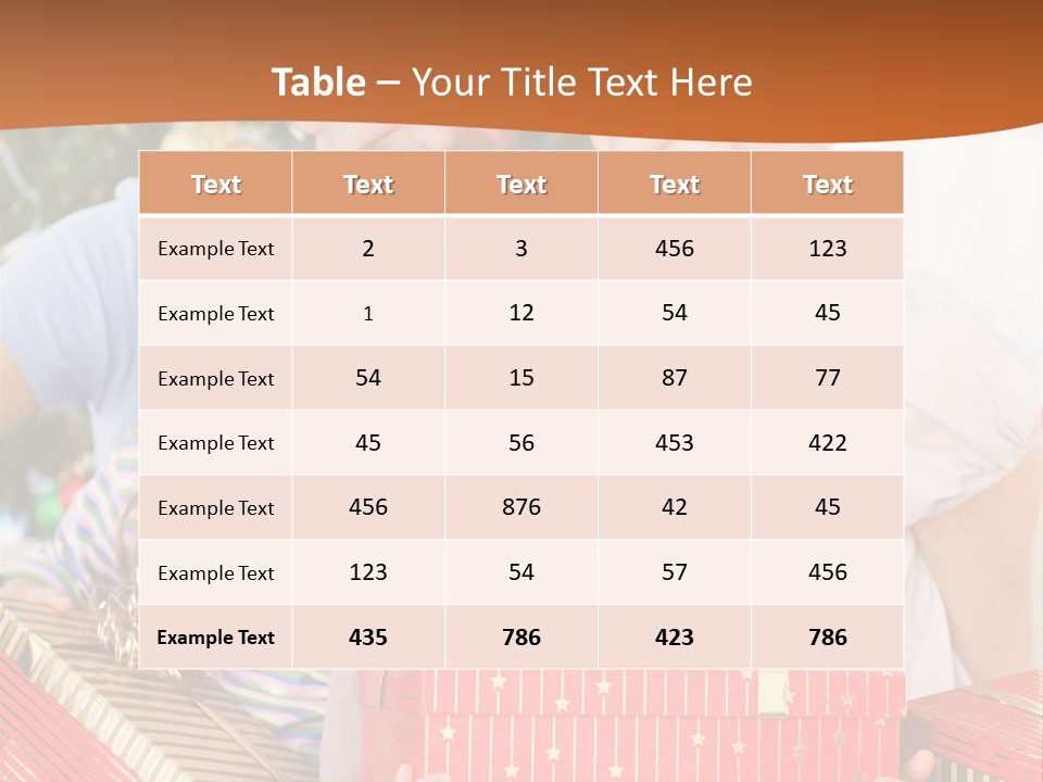 Fun Family Christmas PowerPoint Template