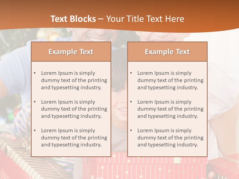 Fun Family Christmas PowerPoint Template