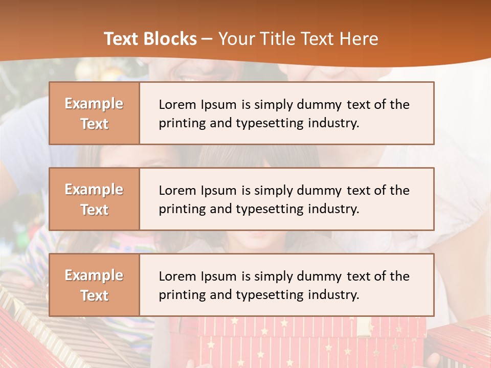 Fun Family Christmas PowerPoint Template