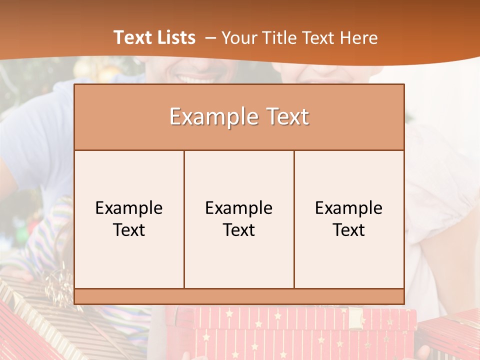 Fun Family Christmas PowerPoint Template