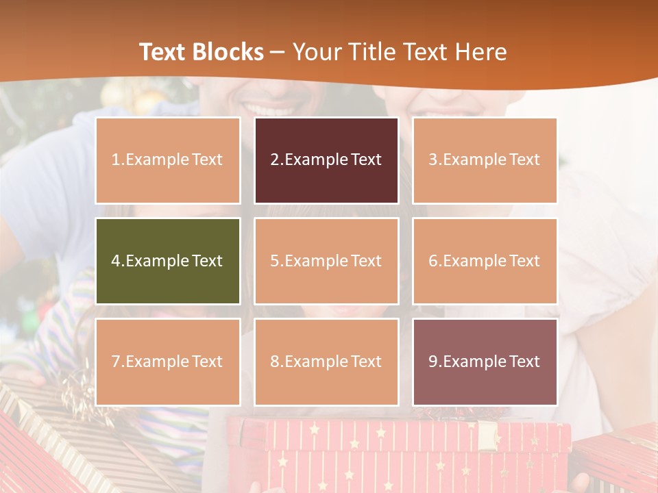 Fun Family Christmas PowerPoint Template