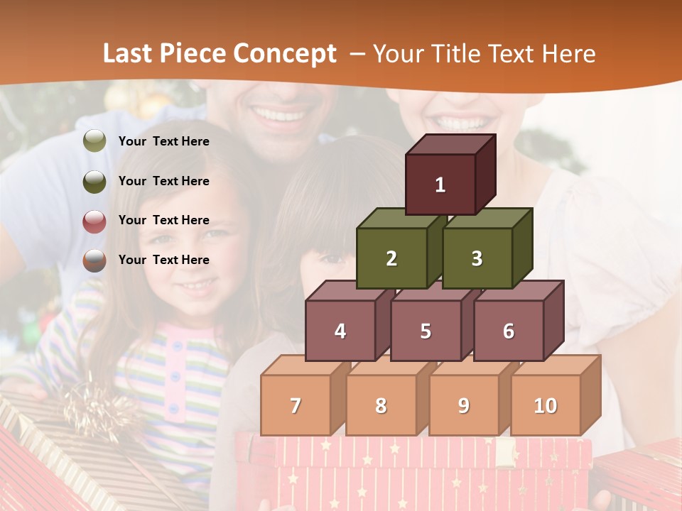 Fun Family Christmas PowerPoint Template