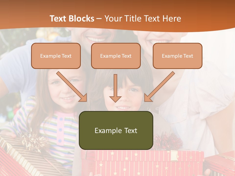 Fun Family Christmas PowerPoint Template