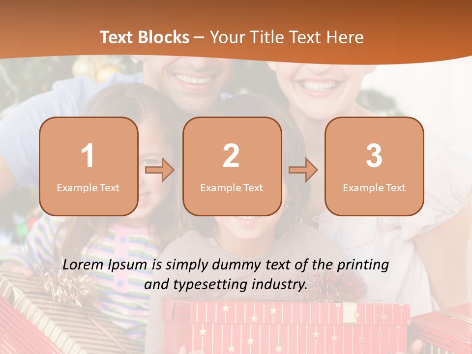 Fun Family Christmas PowerPoint Template