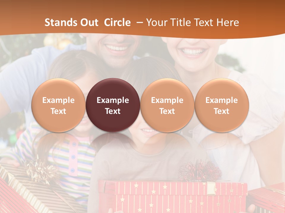 Fun Family Christmas PowerPoint Template