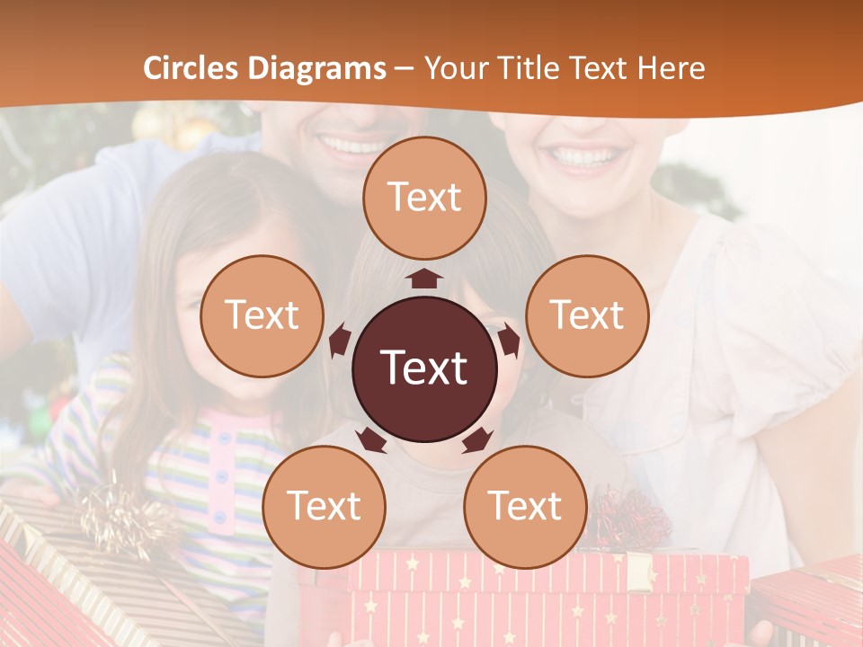 Fun Family Christmas PowerPoint Template